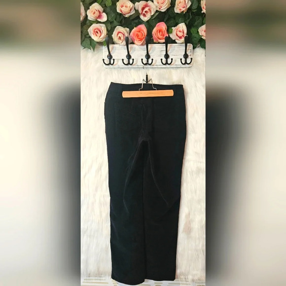 Style & Co. Petite Classic Black Corduroy Slacks - Picture 2 of 7